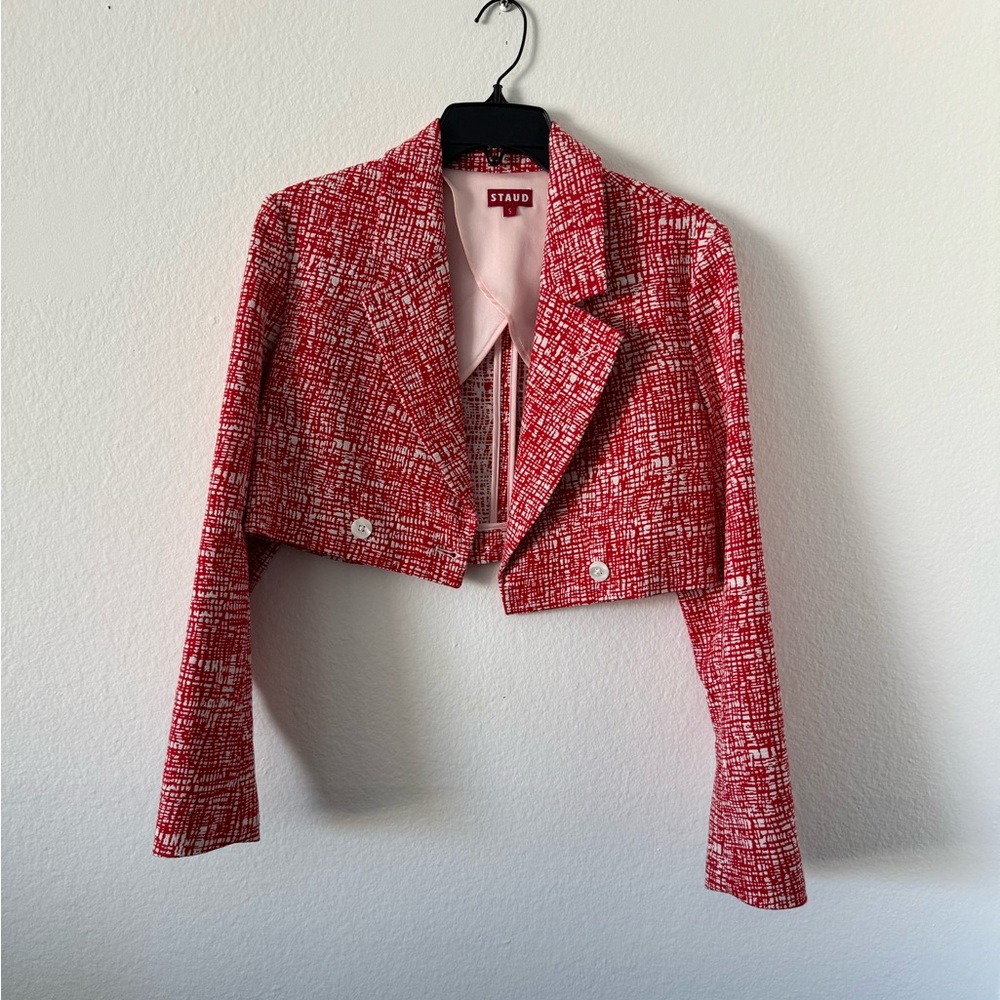 Staud Cropped Jacket never worn size 2